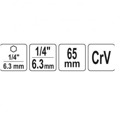 Adapteris - 6,3 mm (1/4") / 6,3 mm (1/4") 3