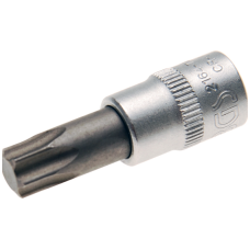 Antgalis įpresuotas į galvutę (1/4") T-Star (Torx) T45