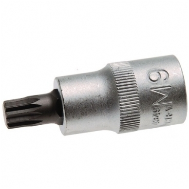 Antgalis įpresuotas į galvutę 1/2", M6 x 53 mm