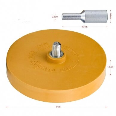 Antgalis / trintukas su adapteriu Ø 90mm. 2