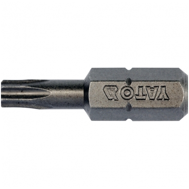 Antgalių rinkinys 6.3mm.  T-star (Torx) T20  S2 - 10vnt.