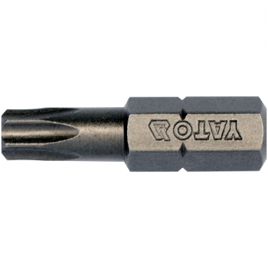 Antgalių rinkinys 6.3mm. T-star (Torx) T27  S2 - 10vnt.