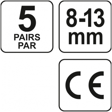 Ausų kamšteliai 28dB (5 poros) 3