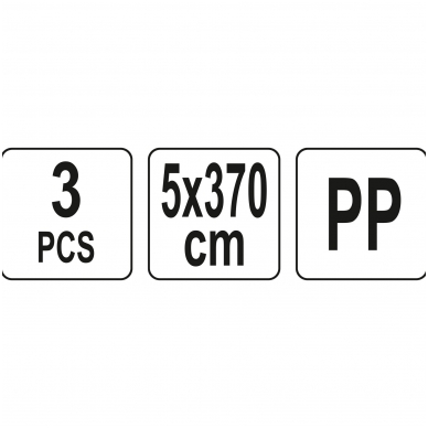 Baldų nešimo diržai - 5X370 cm - 3 vnt. 6