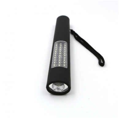 Darbo lempa plona 28+1 LED, su magnetu