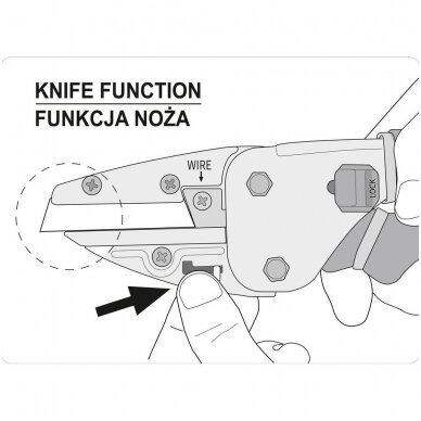 Daugiafunkcinės techninės žirklės/pjaustytuvas 2