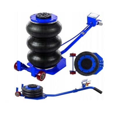 Domkratas pneumatinis - su 3 oro pagalvėmis - 3.5t,