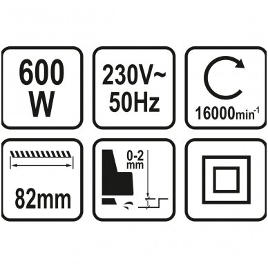 Elektrinis oblius - 600 W 3