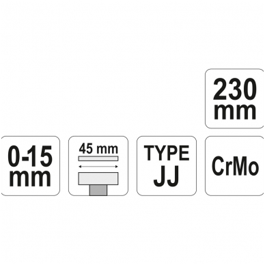 Fiksuojamos replės suvirinimui, skardinimui JJ tipas, 0-15mm. 2