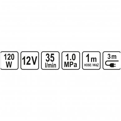 Kompresorius automobilinis-12V - 120W 4