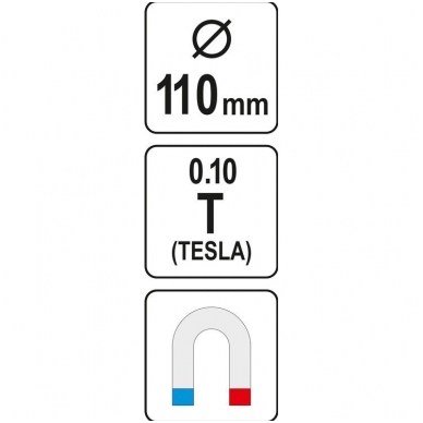 Magnetinė lėkštutė-lentyna - 110 mm 3