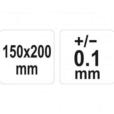 Matlankis su liniuote - 150x200 mm 4