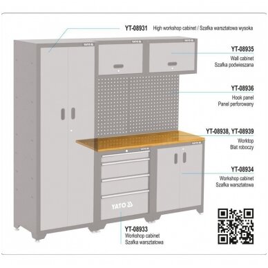 Medinis stalviršis dviems pagrindinėms spintelėms 1320 X 457 X 25mm. 1