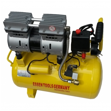 Oro kompresorius tylus, betepalinis 0.75 HP 110L/min 5