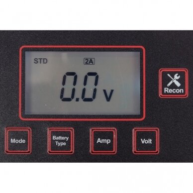 Pakrovėjas 6 V ir 12 V akumuliatorių įkrovimui 12V/2A/8A/15A 1