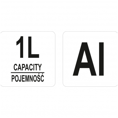 Pistoletas hermetikui aliuminis su rinkiniu1l- 380 mm 2