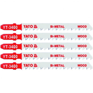 Pjūkliukai siaurapjūkliui 5vnt. 6 TPI / 4mm (medis)