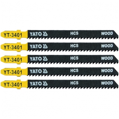 Pjūkliukas siaurapjūkliui 5vnt.10TPI / 2.5mm (medis, plastikas)