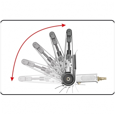 Pneumatinis juostinis šlifuoklis 20 X 520mm 2