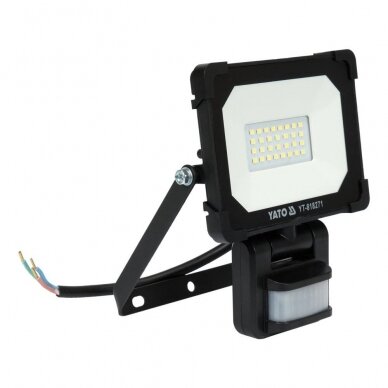 Prožektorius su judesio davikliu SMD LED 20W 1900LM