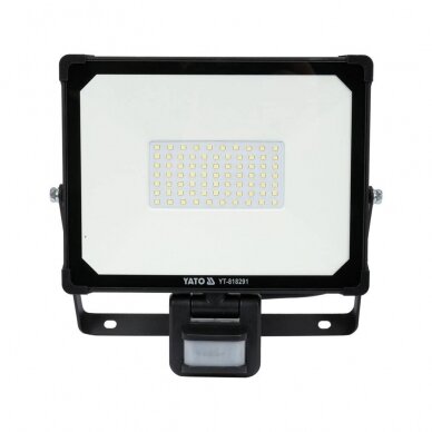 Prožektorius su judesio davikliu SMD LED 50W 4750LM 1