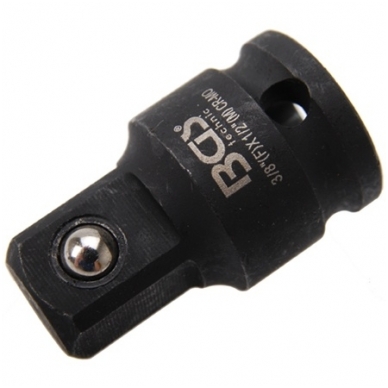 Smūginis adapteris 3/8"(F) - 1/2"(M) 1