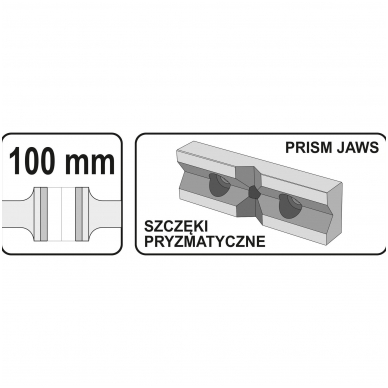 Spaustuvai mašininiai - 100 mm 4