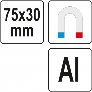 Spaustuvų lūpų apsaugos gumuotos - Aliuminis - 75 mm -2 vnt. 2