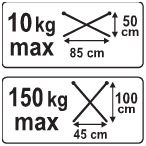 Stendas sudedamas iki 227kg 1