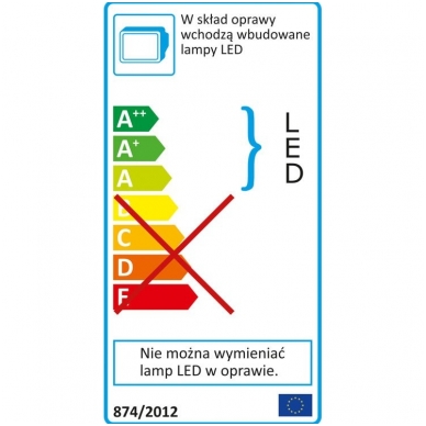 Šviesos diodų lempa - prožektorius SMD LED 50W 5000LM 3