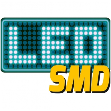 Šviesos diodų lempa, prožektorius su judesio davikliu SMD LED 30W 3000LM 4