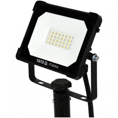 Šviesos diodų lempa - prožektorius su stovu SMD LED 20W 1800 LM 1