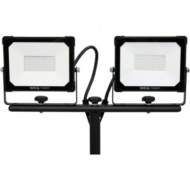 Šviesos diodų lempa/prožektorius su stovu SMD LED 2 x 30W 5700LM 1