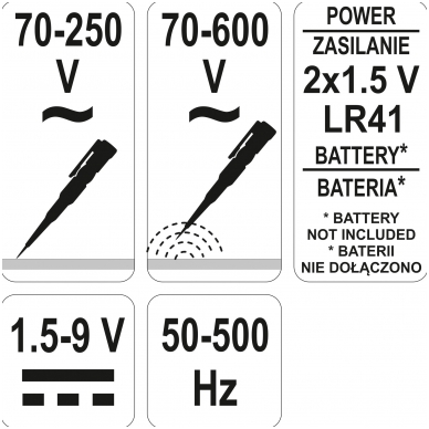 Testeris - 70-250Volt 3