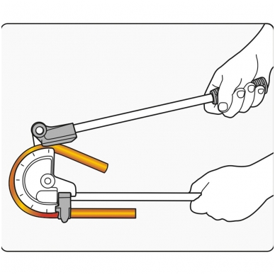 Vamzdžių lankstymo įrankis 12mm. 1