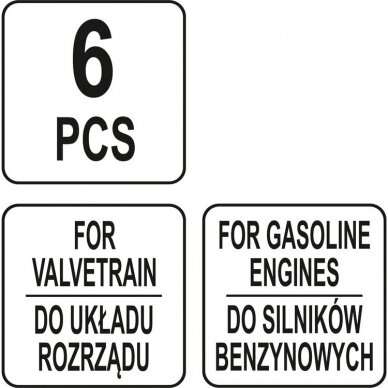 Variklio fiksavimo įrankių rinkinys Fiat 2